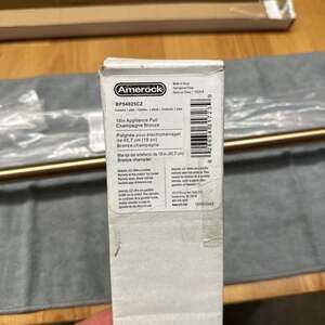 Amerock 18-inch Appliance Pull - Champagne Bronze (BP54025CZ)